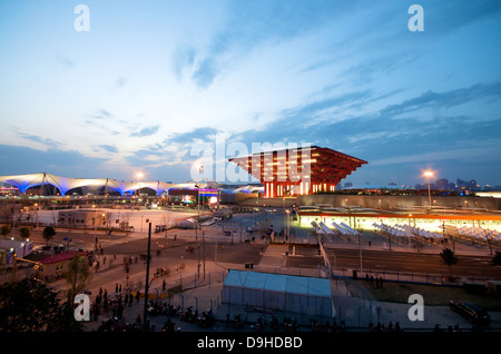 2010 Shanghai World Expo Gebäude China-Pavillon Stockfoto