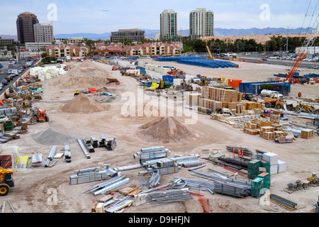 Las Vegas Nevada, Winnick Avenue, unter Neubau-Baumeister, NV130328047 Stockfoto