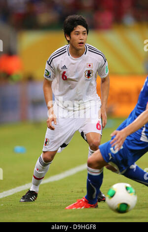 Atsuto Uchida (JPN), 19. Juni 2013 - Fußball / Fußball: FIFA-Konföderationen-Pokal-Brasilien-2013, Gruppe A match zwischen Italien 4-3 Japan bei Arena Pernambuco, Recife, Brasilien.  (Foto von Daiju Kitamura/AFLO SPORT) Stockfoto