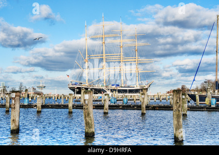 Segel Schule Schiff Passat Stockfoto