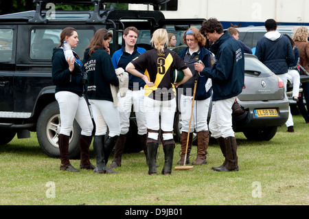 Nationaluniversität Polo Championships Stockfoto