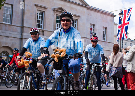 Hero Ride-Hilfe für Helden-London Stockfoto