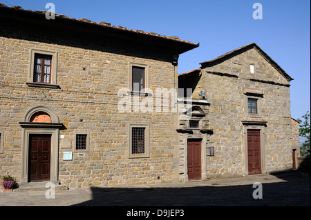 Italien, Toskana, Cortona, ex chiesa del Gesù, museo diocesano Stockfoto