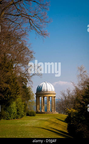 Ionische Tempel, Duncombe Park, North Yorkshire, UK. Stockfoto