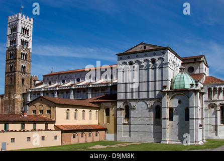 Duomo di San Martino, Lucca, Italien Stockfoto