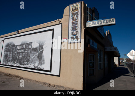 Außenansicht des Museums Route 66, Victorville, Kalifornien, Vereinigte Staaten von Amerika Stockfoto