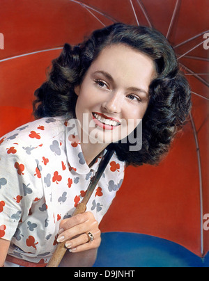 ANN BLYTH U.S. Filmschauspielerin und Sängerin über 1947 Stockfoto