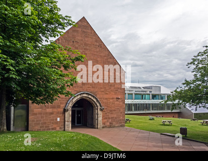 Die Burrell Collection Gebäude im Pollok Country Park Glasgow Schottland Stockfoto