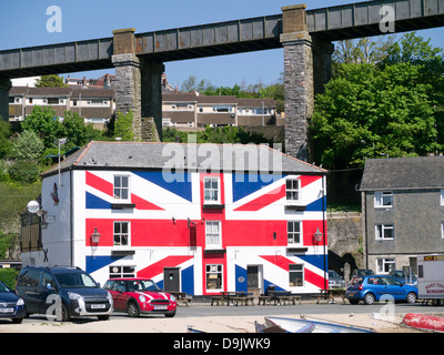 Die Union Inn Saltash Cornwall Stockfoto