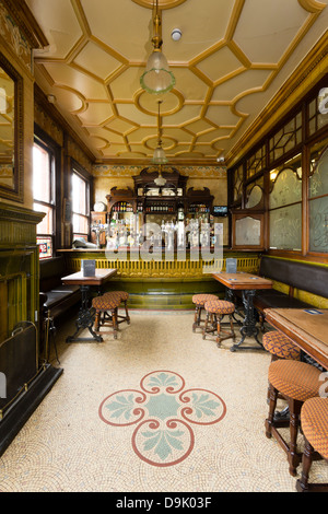 Das Garden Gate Pub in Hunslett, Leeds, Schuss für die Abdeckung von CAMRAs Erbe Pubs von West Yorkshire Buch. Stockfoto