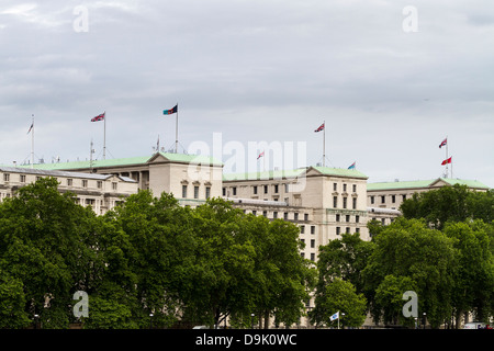 Ministerium der Verteidigung wichtigsten Gebäude, Whitehall, London, UK Stockfoto