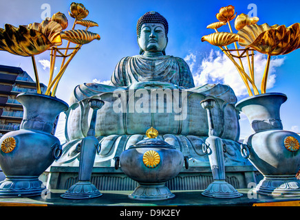 Großer Buddha von Hyogo in Kobe, Japan. Stockfoto