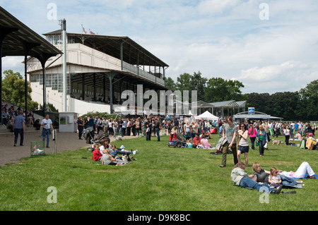 Pferderennbahn Köln Deutschland Stockfoto