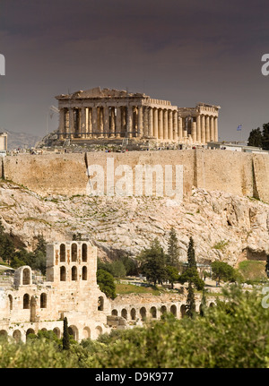 Parthenon in der Akropolis. Athen, Griechenland, Europa Stockfoto