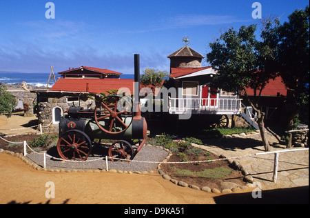 Haus und Museum von Pablo Neruda in Isla Negra auf Chile Stockfoto