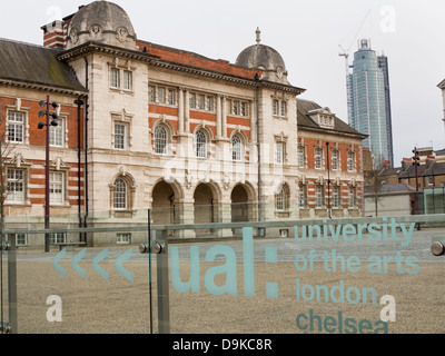 Rootstein Hopkins Exerzierplatz und der Universität der Künste London Gebäude des Campus Chelsea. Stockfoto