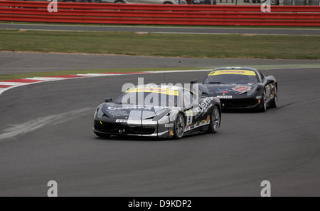 MARTIN PERGL FERRARI 458 TROFEO PIRELLI TROFEO PIRELLI SILVERSTONE SILVERSTONE ENGLAND 16. September 2012 Stockfoto