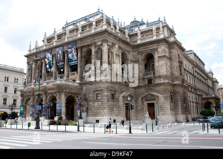 Hungarian State Opera House - Magyar Állami Operaház - Andrássy Straße Budapest Ungarn Stockfoto