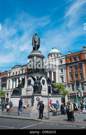 Die O' Connell Monument (1882) O' Connell Street niedriger Dublin Irland Mitteleuropa Stockfoto