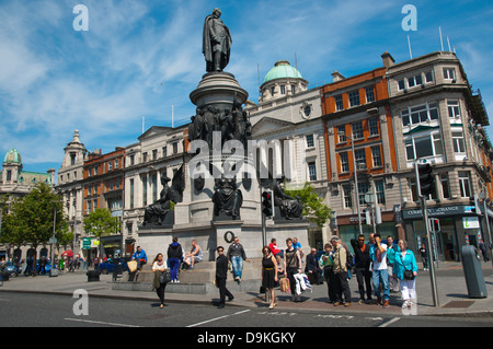 Die O' Connell Monument (1882) O' Connell Street niedriger Dublin Irland Mitteleuropa Stockfoto