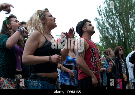 2013 Leamington Friedensfest Stockfoto