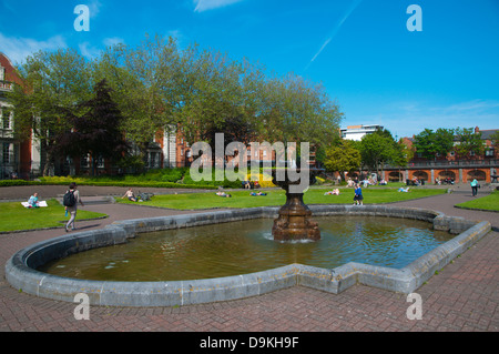 St. Patrick Kathedrale Gärten park Dublin Irland Mitteleuropa Stockfoto