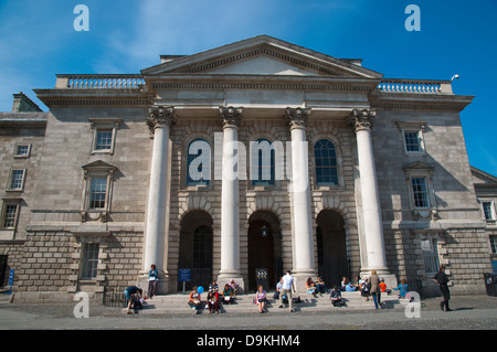 Die Kapelle Trinity College Universität Bereich Dublin Irland Mitteleuropa Stockfoto