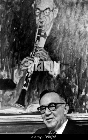 Benny Goodman, 1966 Stockfoto