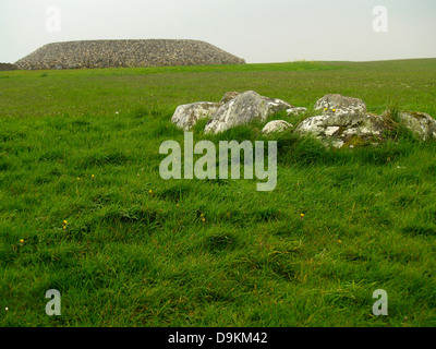 Carrowmore Megalith-Gräber, Steinkreis, County Sligo, Irland Stockfoto
