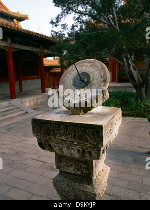 Beijing China verbotene Stadt im Ming- und Qing-Dynastie erbaut 1406-1420 n. Chr. zwischen 4. & 18. Wählen Sie Jahre Yongle Periode - Sonne Stockfoto