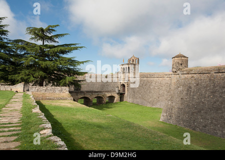 Schloss von San Pedro (Zitadelle) - Jaca, Huesca, Aragon, Spanien Stockfoto