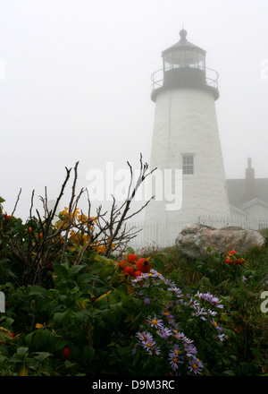 Pemaquid Point Lighthouse. Maine Stockfoto