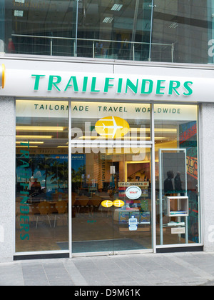 Trailfinders Reisen Shop in Liverpool UK Stockfoto