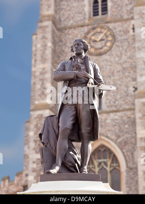 Thomas Gainsborough-statue Stockfoto