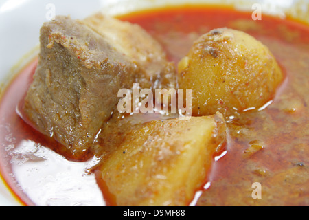 Thai Curry-Gericht, Massaman curry Stockfoto