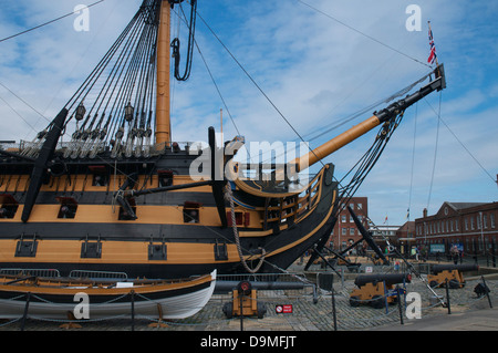 HMS Victory in Portsmouth historic dockyard Stockfoto