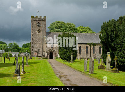 St. Oswald Kirche, Ravenstonedale, Cumbria, England UK Stockfoto