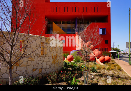 Zentralbibliothek in San Antonio, Texas Stockfoto