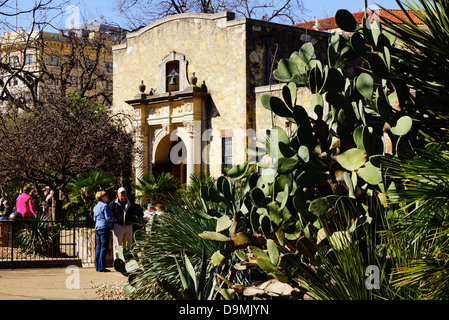 Die Alamo in San Antonio, Texas Stockfoto