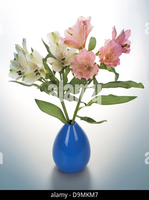 Blumen in vase Stockfoto