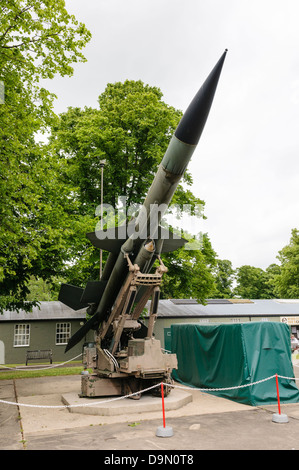 Bristol Bloodhound Mk2 Flak Lenkflugkörper, von 1958 bis 1991 genutzt. Stockfoto