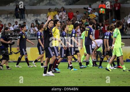 Yasuhito Endo (JPN), 22. Juni 2013 - Fußball / Fußball: FIFA-Konföderationen-Pokal-Brasilien-2013, Gruppe A match zwischen Mexiko 2-1 Japan Mineirão Stadion in Belo Horizonte, Brasilien. (Foto von Toshihiro Kitagawa/AFLO) Stockfoto