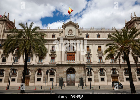 Palacio de Capitanía general de Barcelona ehemalige Kloster Katalonien Spanien Stockfoto