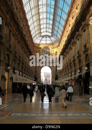 Galleria Vittorio Emanuele II, Mailand, Lombardei, Italien Stockfoto