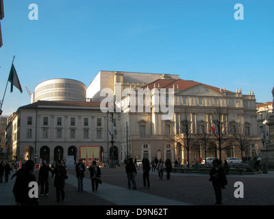 Teatro Alla Scala, Mailand, Lombardei, Italien Stockfoto