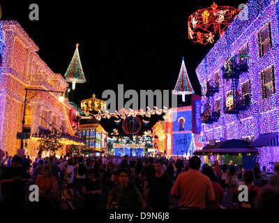 Weihnachten, Epcot Center, Orlando, Florida, usa Stockfoto