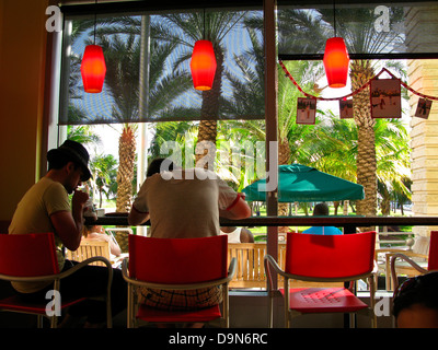 Starbucks-Kaffee, Miami Beach, Florida, Vereinigte Staaten Stockfoto