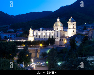 Stiftskirche Santa Maria Maddalena, Morano Calabro, Kalabrien, Italien Stockfoto