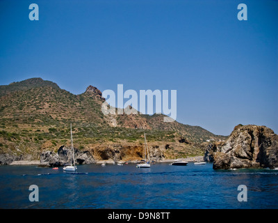 Lipari Insel, Äolischen Inseln, Sizilien, Italien Stockfoto