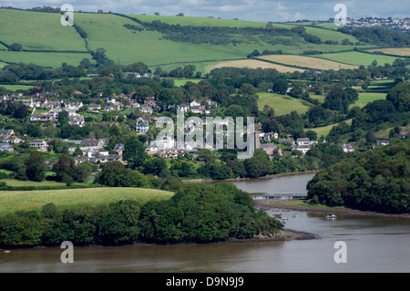 Großbritannien, England, Devon, stoke Gabriel, Fluss Dart Valley Stockfoto